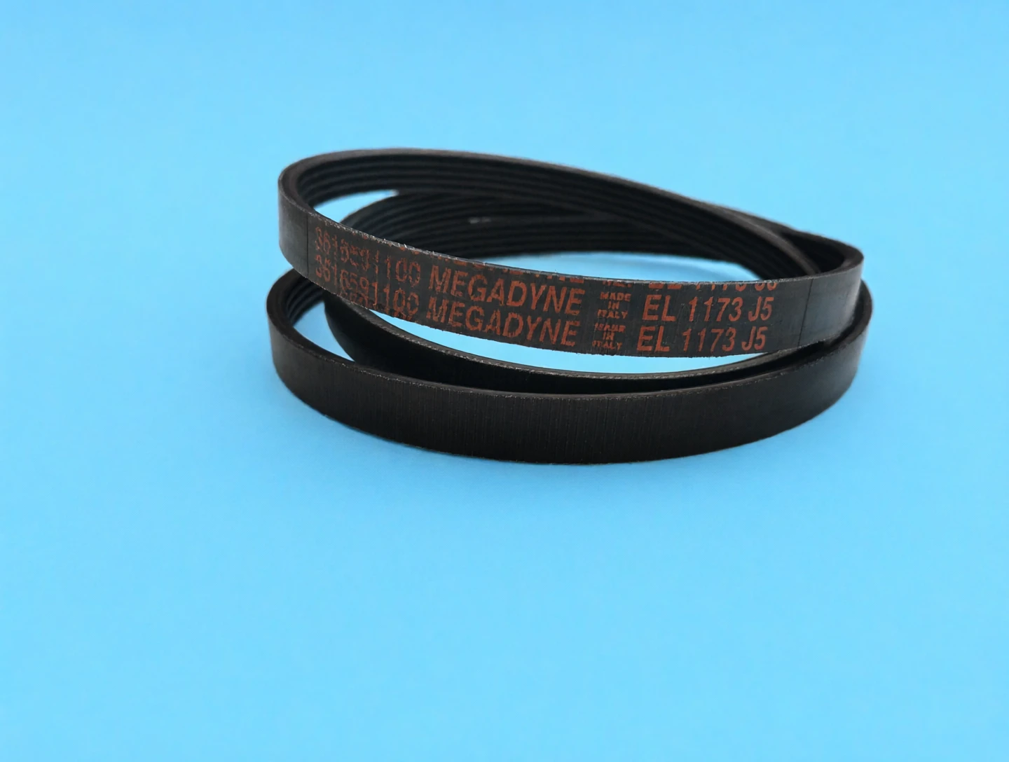 تسمه شیاردار الاستیک لباسشویی مگاداین مدل EL 1173 J5 کد 3616591100 ساخت ایتالیا